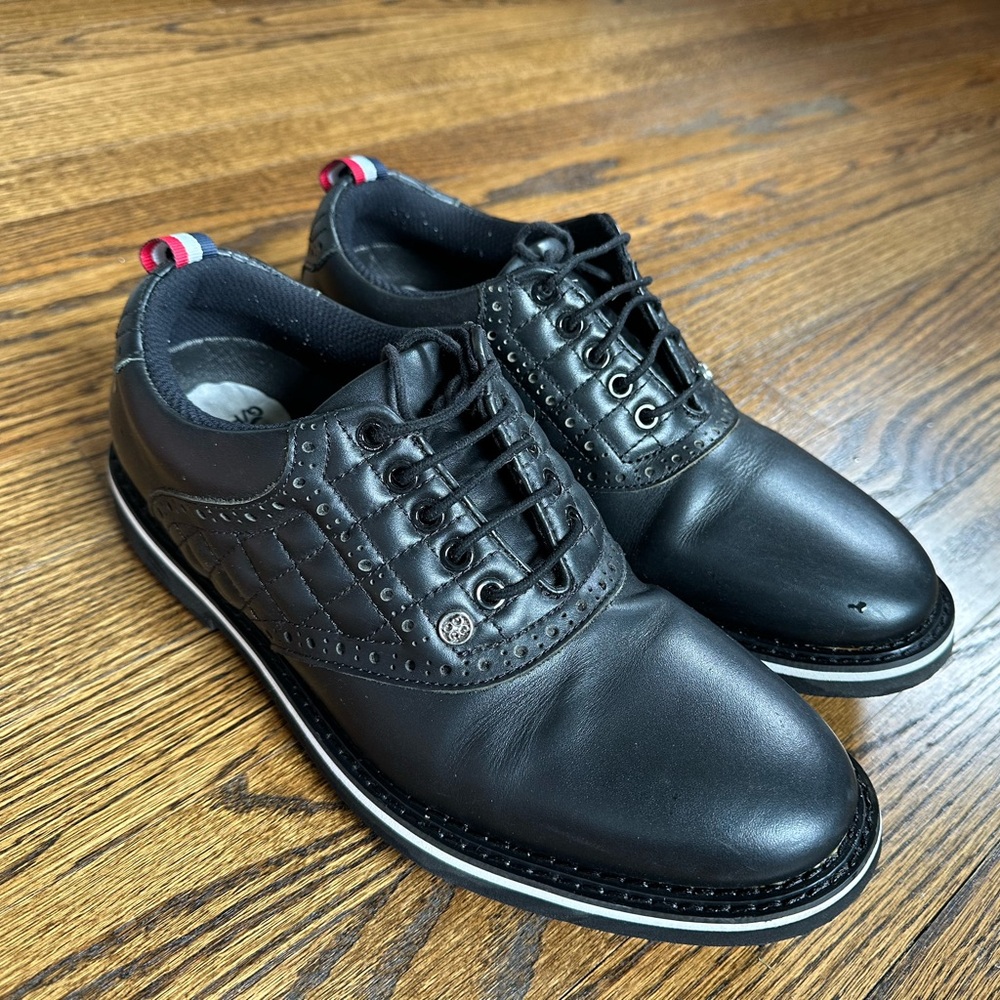 G/Fore Gallivanter Quilted Saddle Size 9 - Like new Golf Shoe